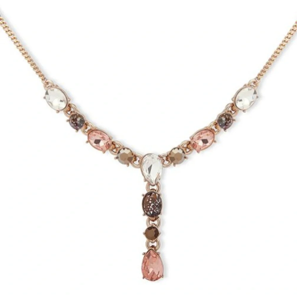 GIVENCHY Multicolor Y Necklace